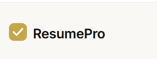 ResumePro